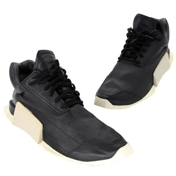 adidas by Rick Owens Mens 9 Level Runner Boost Sneakers RO S0304P 0012 Shoes